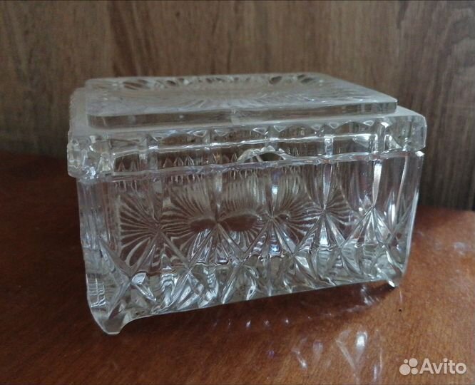 Шкатулка хрусталь торг