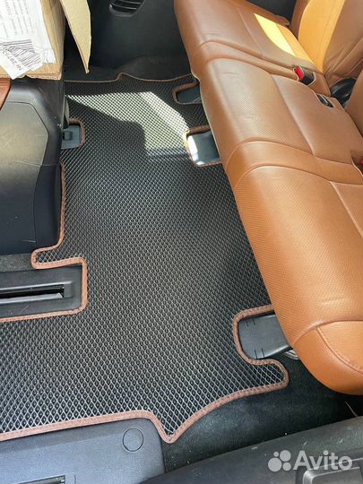 Ева коврики eva с бортами в автомобиль