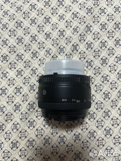 Объектив nikon 50mm AF nikkor 1:1.8D