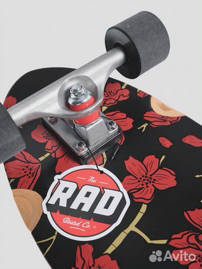 Круизер RAD cherry blossom cali cruiser black/RED