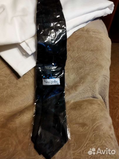 Галстук чёрный, фирмы Navigatop, новый