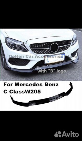 Накладка переднего бампера