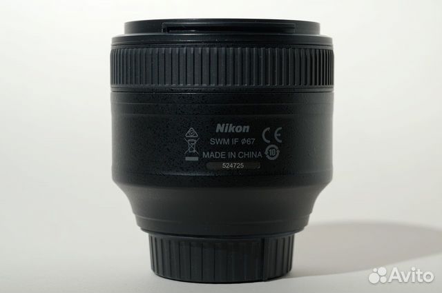 Nikon AF-S Nikkor 85mm 1:1.8G объявление продам