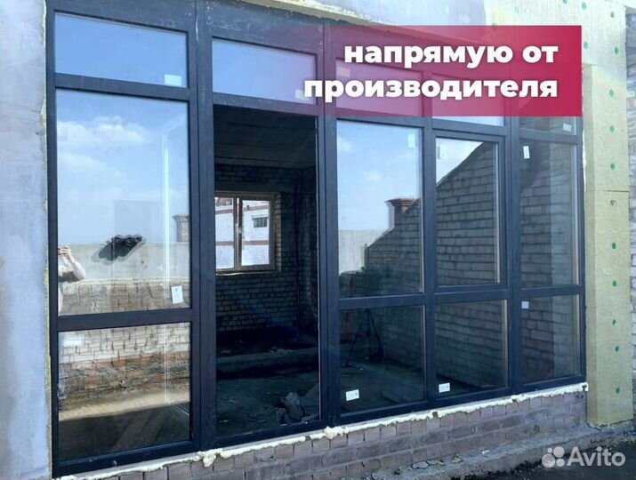 Окрашенные ламинированные окна и двери пвх