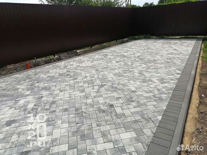 Тротуарная плитка с завода