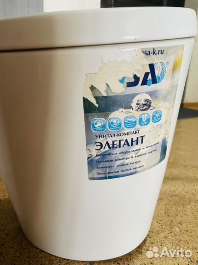 Сливной бачок без арматуры элегант 