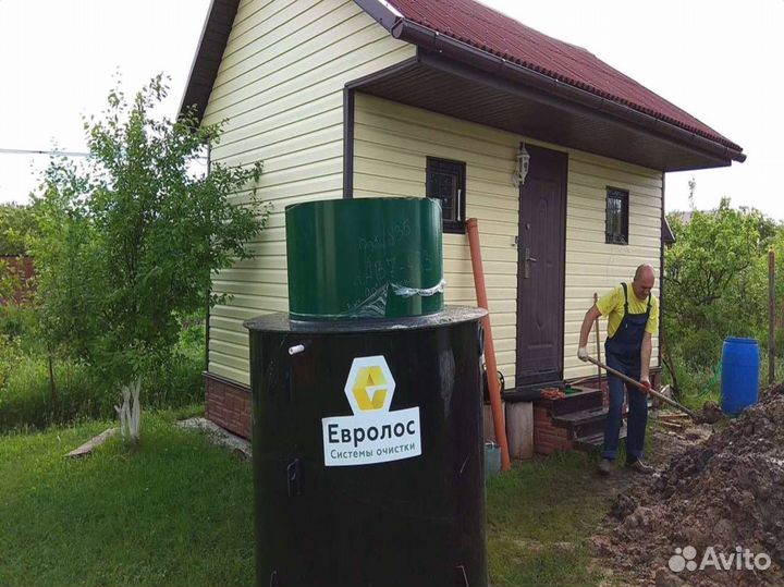 Септик без сложных то, установка за 1 день