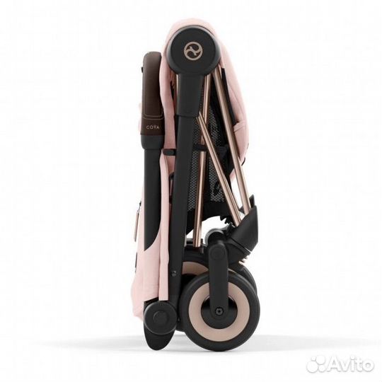 Cybex Coya Rosegold Peach Pink rose gold/ бампер