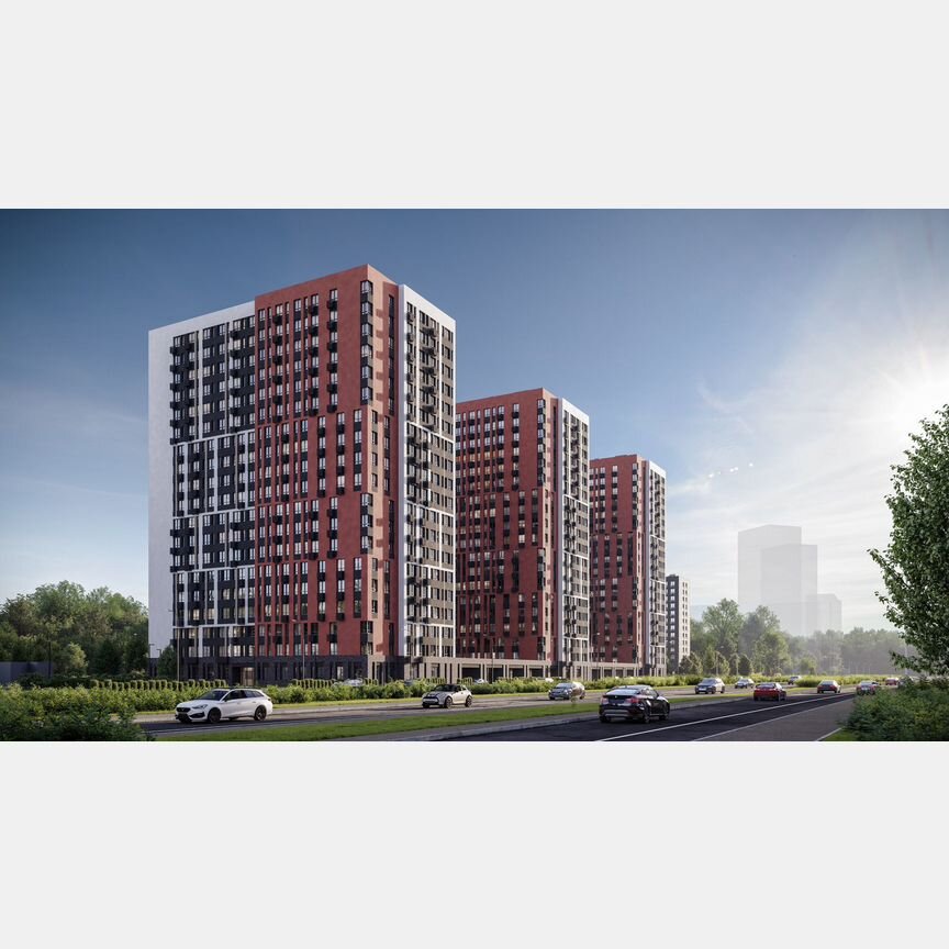 2-к. квартира, 51,5 м², 9/19 эт.
