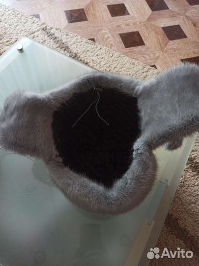 Шапка норковая женская