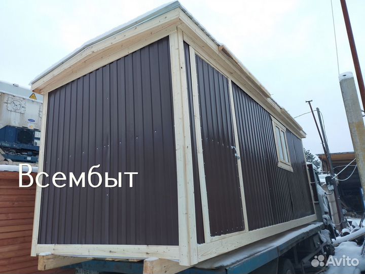 Бытовка из металла за 1 день