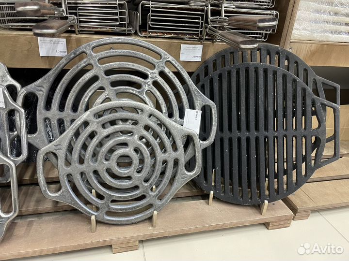 Чугунные решетки гриль