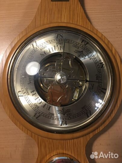 Метеостанция Барометр Fischer ГДР