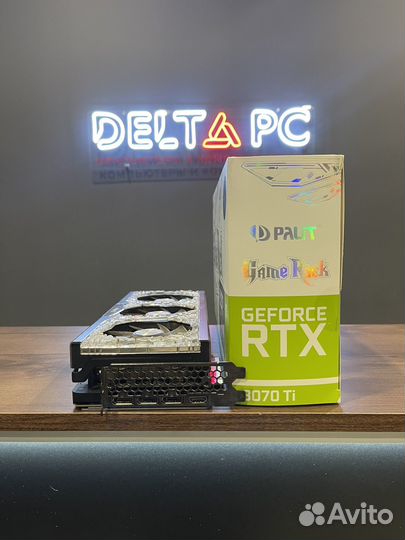 Видеокарта RTX 3070 ti Palit GameRock 8GB