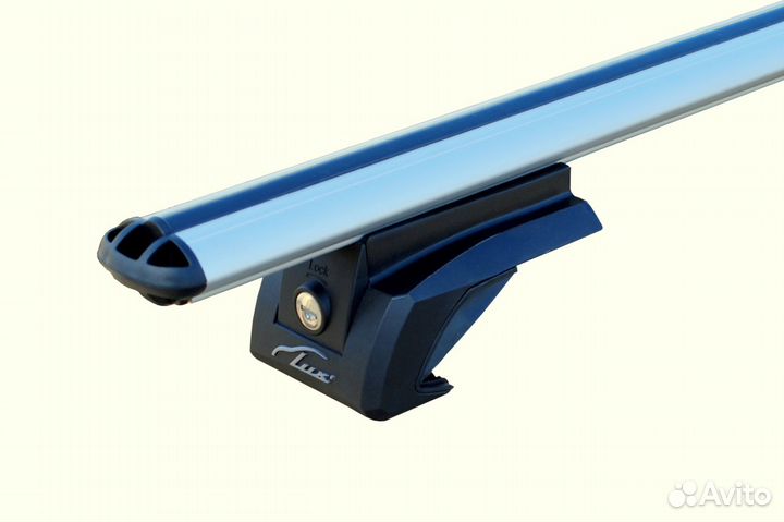 Багажные поперечины на рейлинги с опорами Элегант