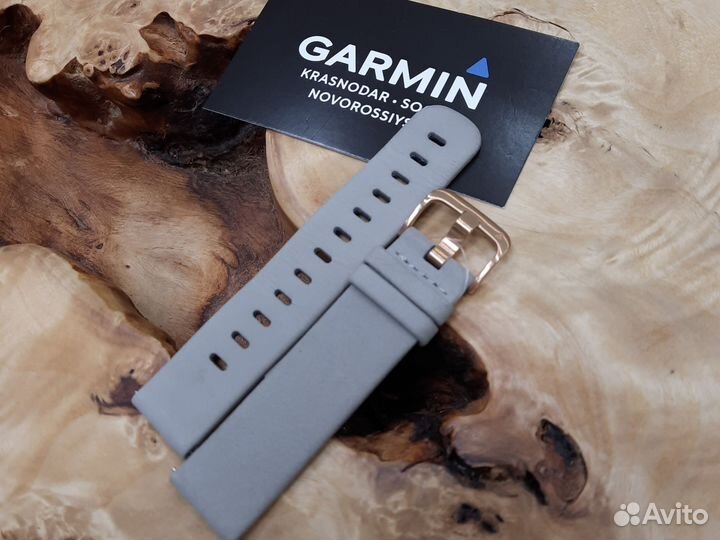 Ремешок оригин замшевый Garmin 20mm Venu 2 Plus Vi