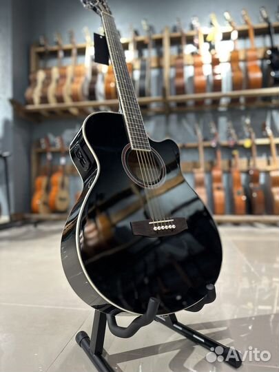 Электроакустическая гитара Fabio F4050E BK EQ