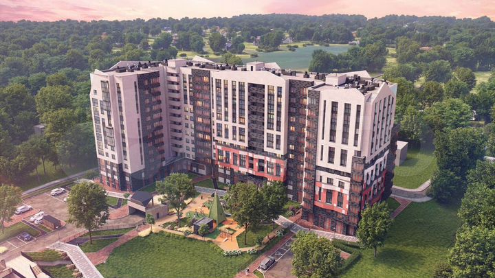 2-к. квартира, 68,3 м², 2/13 эт.