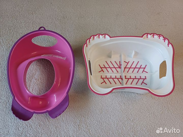 Подставка детская и сиденье на унитаз