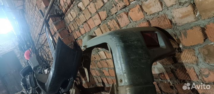 Клык правый заднего бампера УАЗ patriot