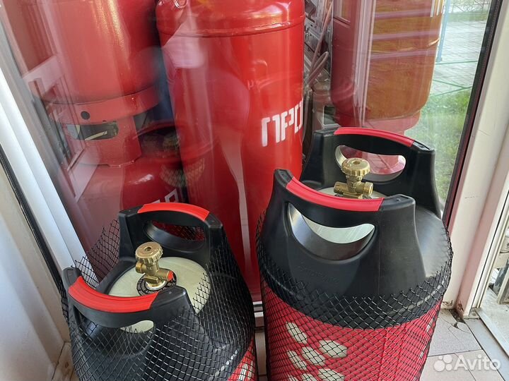 Газовые баллоны новые 5,12,27,50л