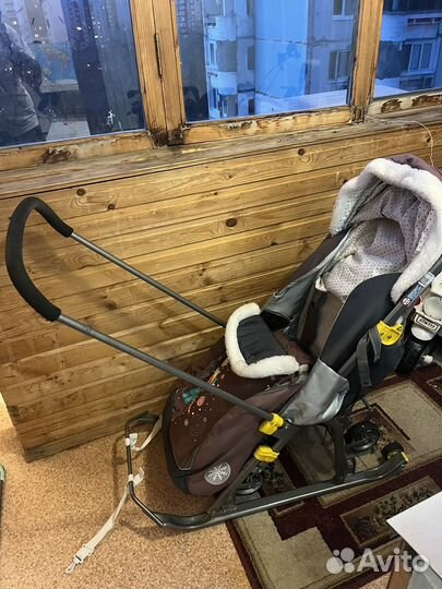 Коляска санки Ника 7-2Б/4