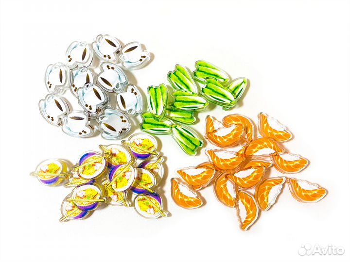 Акриловые жетоны для Пищевой Магнат