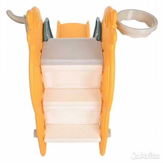 Горка Pituso «Бэмби» с баскетбольным кольцом