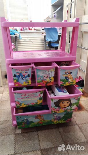 Стеллаж для хранения игрушек