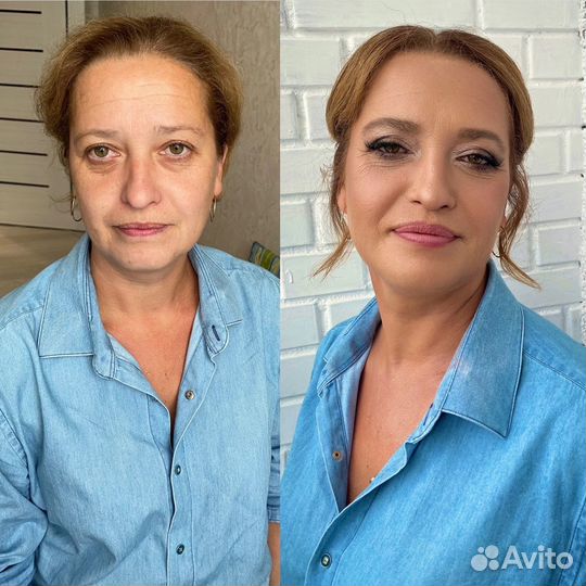 Укладки, прически/макияж