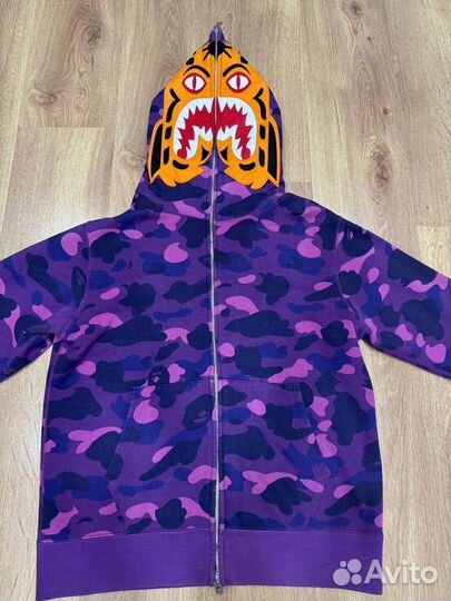 Bape tiger full zip