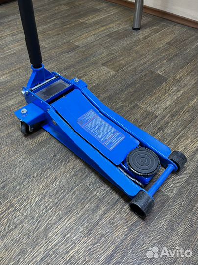 Домкрат низкопрофильный 75-505мм двухпоршневой