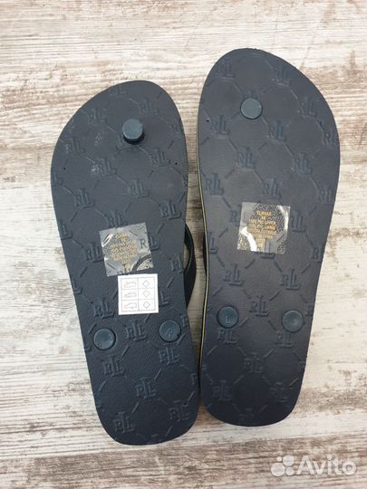 Новые шлепки Ralph Lauren. Оригинал