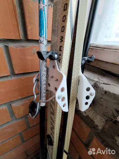 Лыжи беговые детские 150 с ботинками и палками