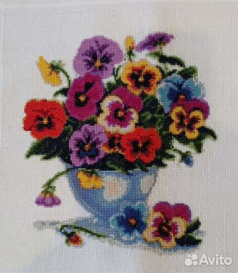 Готовая вышивка