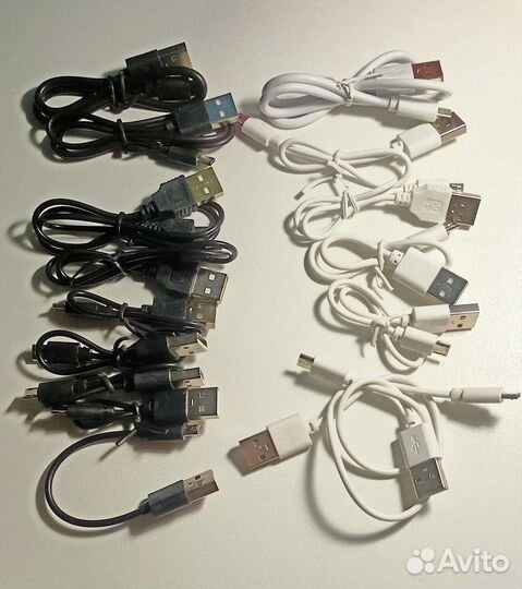 Кабели Micro USB, 15 - 50 см, новые