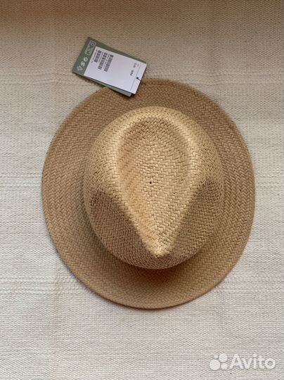 Соломенная шляпа новая hm размер 54/S