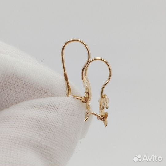 Золотые серьги