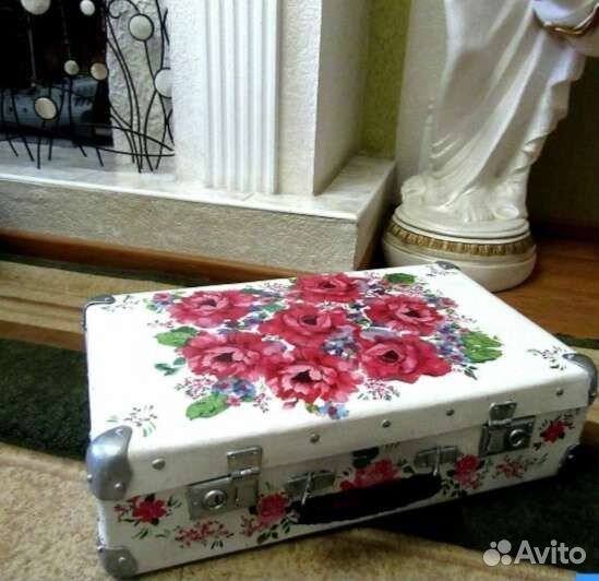 Чемоданчик винтажный Розалия