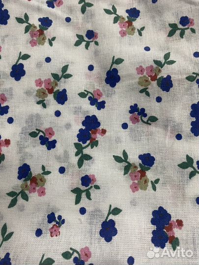 Ткань отрез хлопок СССР
