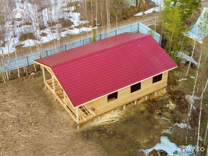 Дом из бруса 79м2