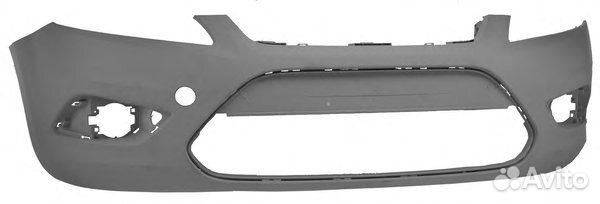 Бампер передний Ford Focus 2 2008-2011