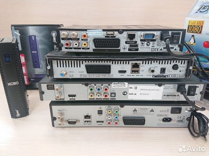 HD медиаплеер+Спутниковый HD/SD ресивер (LAN,wifi)