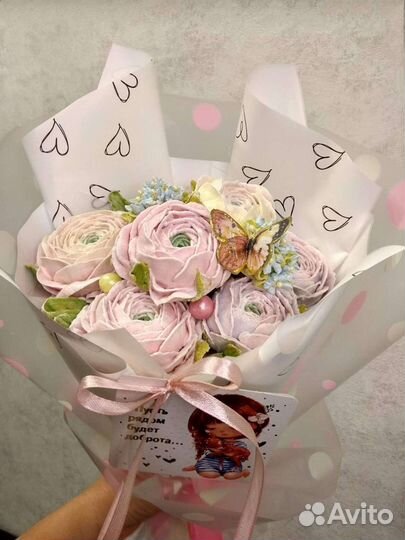 Зефирный букет зефир торт