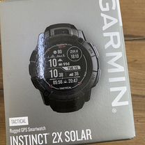 Garmin Instinct 2X Solar Tactical Edition, Black