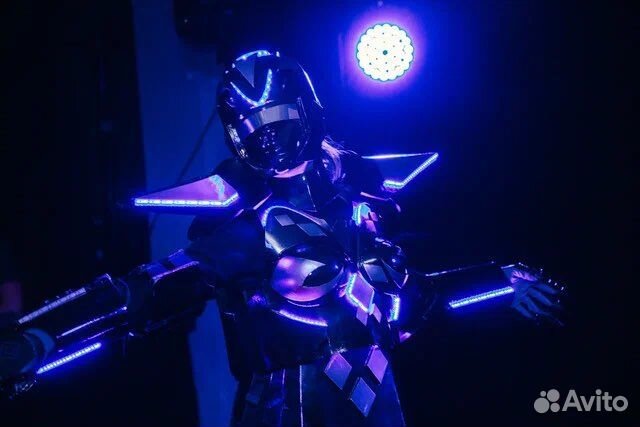 Космический VIP Костюм Робот Киборг Андроид