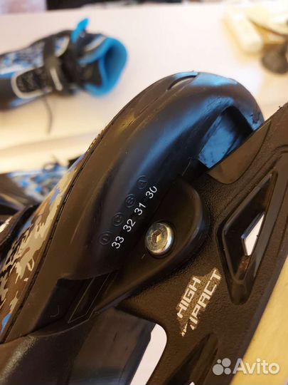 Коньки раздвижные для мальчика 30-33