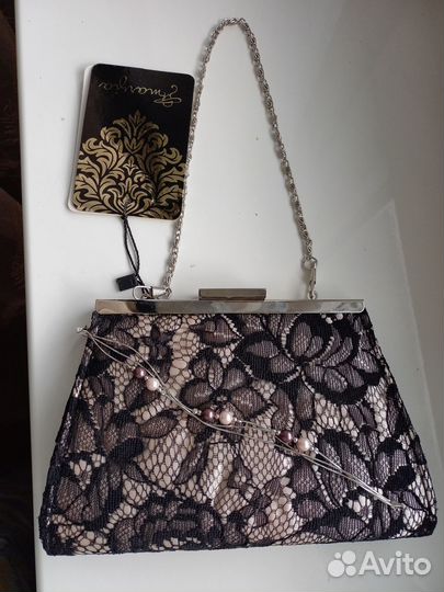 Вечерняя сумочка новая женская + браслет