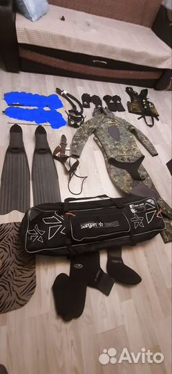 Гидрокостюм для подводной охоты 7мм