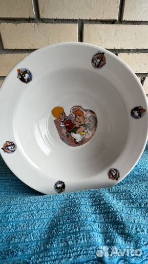 Тарелка детская «малыш и карлсон”